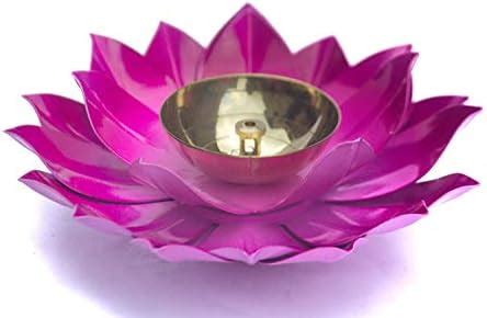 Buy Collectible India Diya for Puja Home Decoration Item Gift, Lotus ...