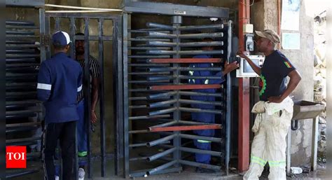 Miners from a rival union hold hundreds of colleagues underground at a ...
