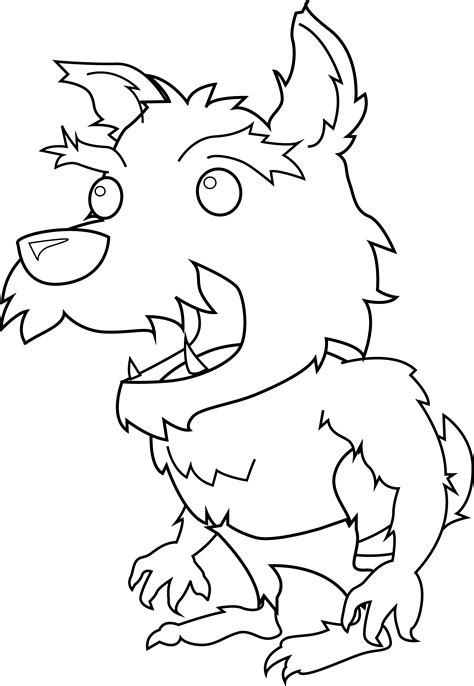 Cartoon Werewolf Drawing - Drawing Skill