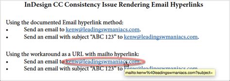 Image result for Create Hyperlink Email InDesign