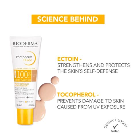 Bioderma Photoderm Aquafluide Claire Sunscreen SPF 100+ PA++++ | Tinte ...