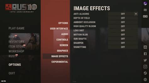 Image result for Rust FPS Boost Commands