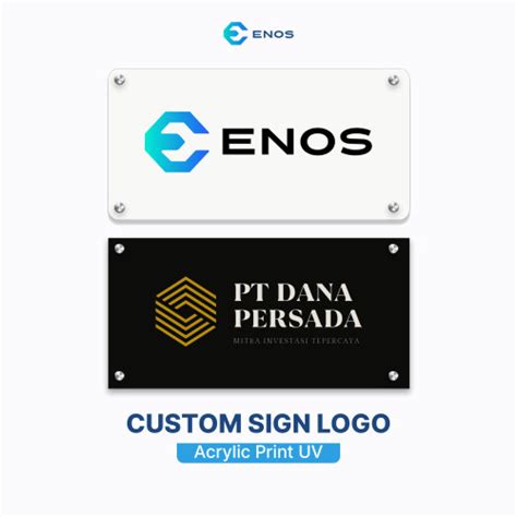 Jual CUSTOM SIGNAGE AKRILIK / LOGO PERUSAHAAN / PLANG TOKO / LOGO ...