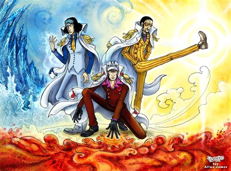 One Piece Admirals Animals at Imogen Corbett blog