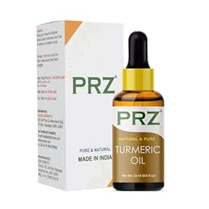 Buy PRZ Turmeric Essential Oil - Pure Natural & Therapeutic Grade Oil ...