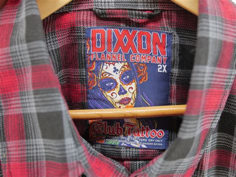 Dixxon Flannel Company x Club Tattoo Flannel 2XL Mens… - Gem