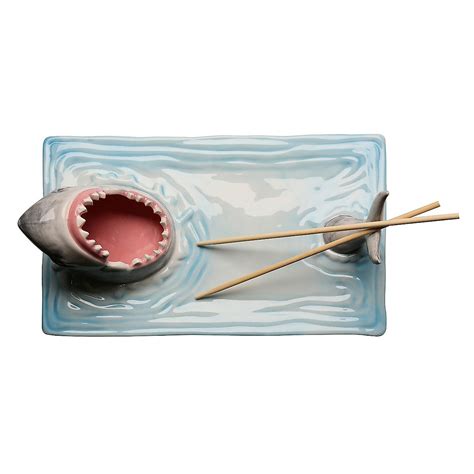 Shark Attack Sushi Plate - Fun and Unique Dinnerware