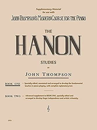 Buy John Thompson's Hanon Studies Book 1: Elementary Level Book Online ...