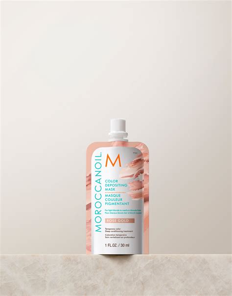 Rose Gold Color Depositing Mask – Moroccanoil