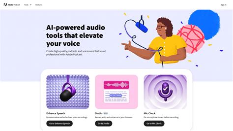 Adobe Podcast - 在浏览器中编辑和录制专业音频 - 懂AI