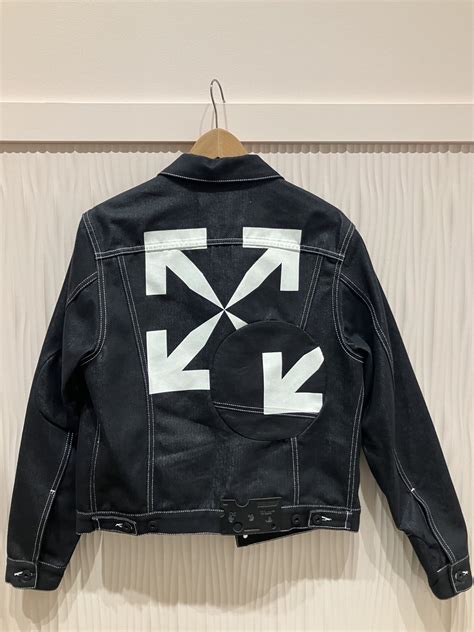 Off-White Off White Twisted Denim Jacket | Grailed