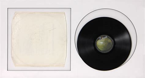Lot Detail - John Lennon & Yoko Ono Signed Album Sleeve With Incredible ...