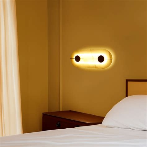 Marble Wonder Double LED Wall Light for Stone Wall | Light & Living