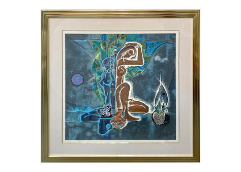 Lu Hong - Lu Hong Limited Edition Serigraph Entitled " Spirit of Tropics" Hand Signed For Sale ...