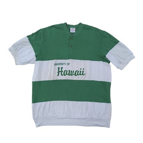 NUTMEG Vintage University of Hawaii shirt, Men's Fashion, Tops & Sets ...