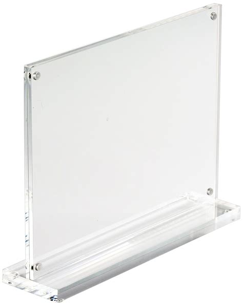 Desktop Sign Holders, 7 by 5-Inch, Clear Acrylic, 12-Pack : Amazon.in ...
