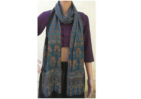 Ajrakh Block Print, Ajrakh Block Prints Natural Dyes, Ajrakhpur, Real ...