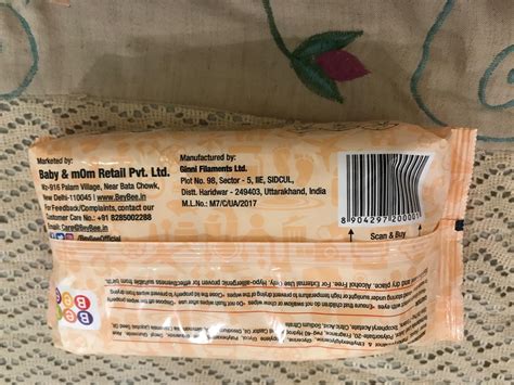 BeyBee Hypoallergenic Baby Water Wipes for New Born Babies Sensitive ...