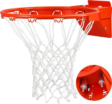 Amazon.com : Basketball Rim Replacement, Heavy Duty Breakaway Rim and ...