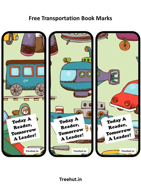 Free Transportation Bulletin Board Decorations and Craft Printables #481