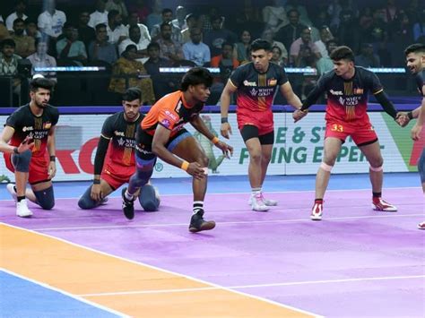 Ajit Chouhan was outstanding, delivering a rare sight six-point raid ...