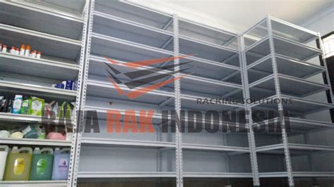 RAK BESI SIKU LUBANG BOLTLESS SLOTTED ANGLE TIPE GTM-100