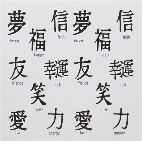 20 Chinese Symbols And Their Meanings – OG Artland