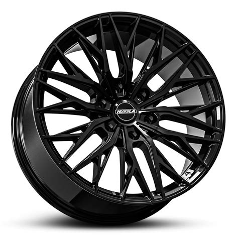ram 1500 hussla wolverine full gloss black wheel #20451