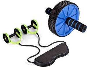 Fitnesstricks full body workout revolex roller with ab wheel home, gym ...