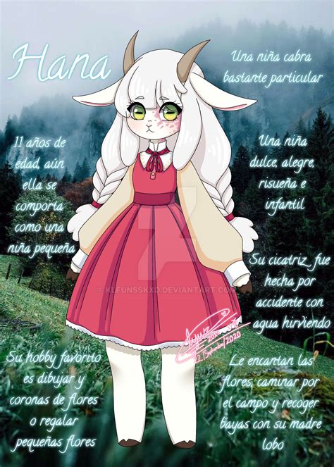 [My Little Goat OC] Hana the goat girl by KlfunsskXD on DeviantArt