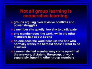 Co-operative Learning Limitations 的图像结果