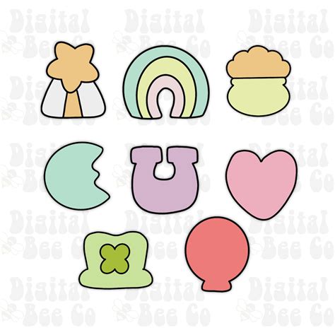 What Are Lucky Charms Shapes at Rebecca Hart blog