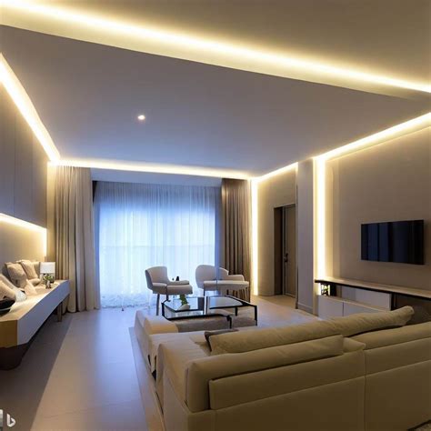 Apartment with led light strip white in 2024 | Home hall design, Led ...
