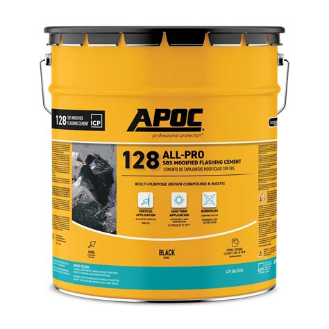 APOC® 128 All-Pro SBS Modified Flashing Cement