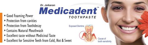 Buy Dr. Jaikaran Medicadent Toothpaste 100gms (12) Online at Low Prices ...