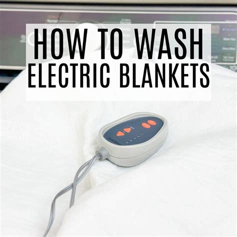 How to Wash a Heated Electric Blanket in 6 Easy Steps - Frugally Blonde