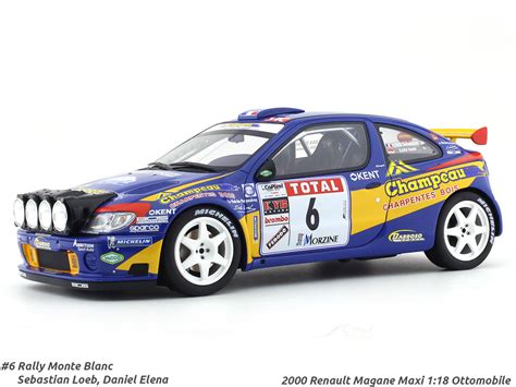 2000 Renault Magane Maxi #6 1:18 Ottomobile resin scale model car ...