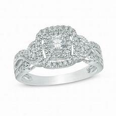 Engagement Rings Zale by 1 2 Ct T W Frame Vintage Style Engagement Ring Engagement Rings Zale