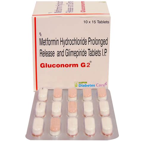 Gluconorm G 2 Tablet 15's Price, Uses, Side Effects, Composition ...