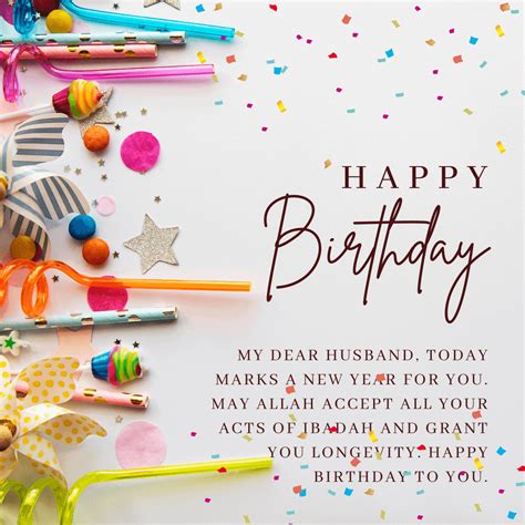 75+ Islamic Birthday Wishes For Husband : Quotes, Messages, Card ...