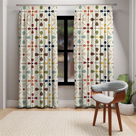 Mid Century Modern Window Treatments