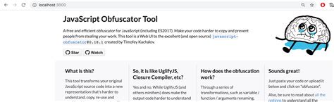 JavaScript Obfuscator 的图像结果