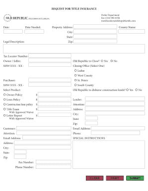 Image result for Title Request Process