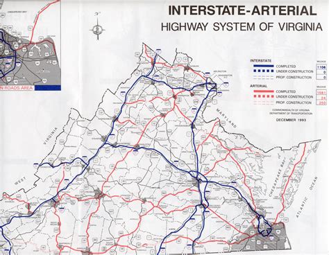 Northern Virginia Highway Map