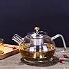 Jashpreet G-102 BOROSILICATE KITTLE 1000ML*1, Glass Kettle/Teapot with ...