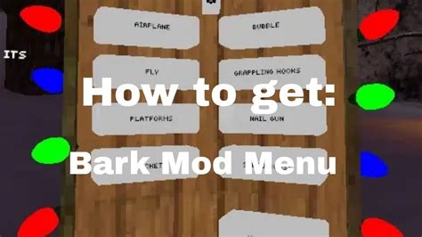 Image result for Bark Mod Menu Showcase