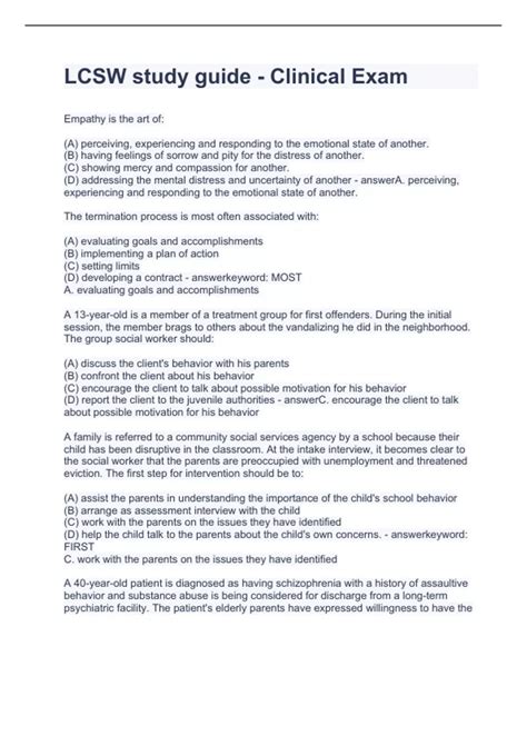 Image result for LCSW Exam Test Acronyms