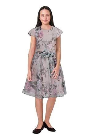 Buy Allen Solly Girls Pink Print Regular Fit Casual Dress at Amazon.in