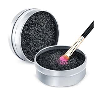 Gleva Color Removal Sponge from Makeup Brushes, Quick Removes Shadow ...