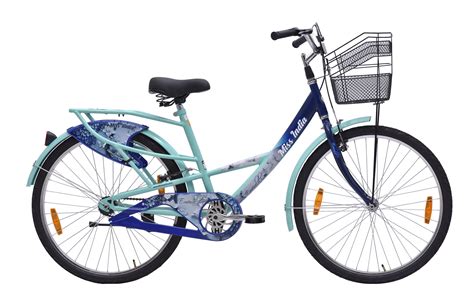 Hero Emerald 26T Bicycle For Girls/Womens With Front Basket And Inbuilt ...